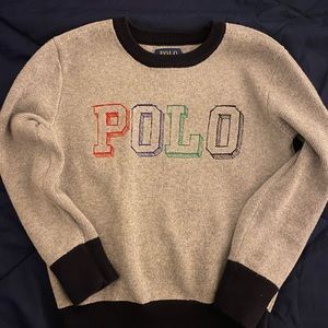 Boys Polo knit sweater